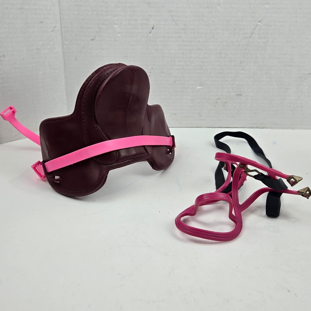 Replacement Saddle and Bridle Tack Set Fits Our Generation 20" Horses Battat VGC